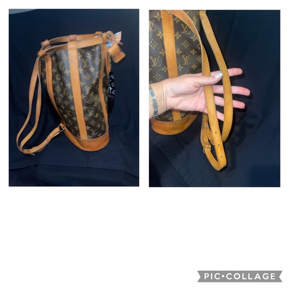 Louis Vuitton Logo Print Randonee Backpack - Picture 14 of 16